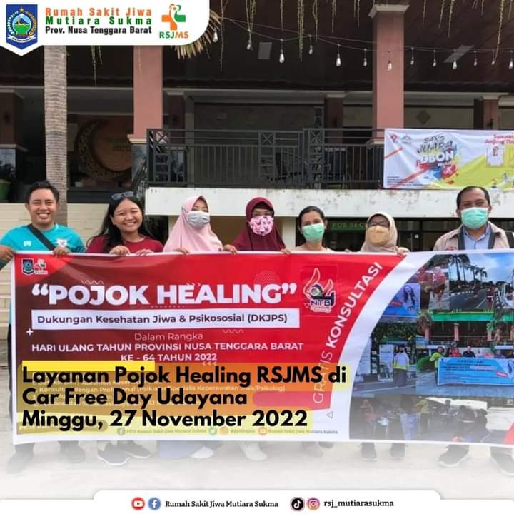 LAYANAN POJOK HEALING RSJMS 27 NOVEMBER 2022